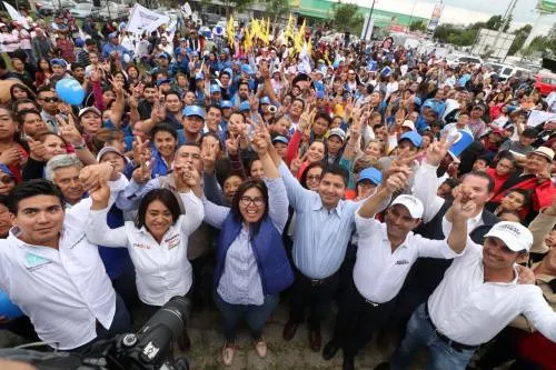 Eduardo Rivera realizó cierre de campaña del distrito 9 local y federal