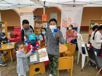 El librobús estuvo en Zacatlán