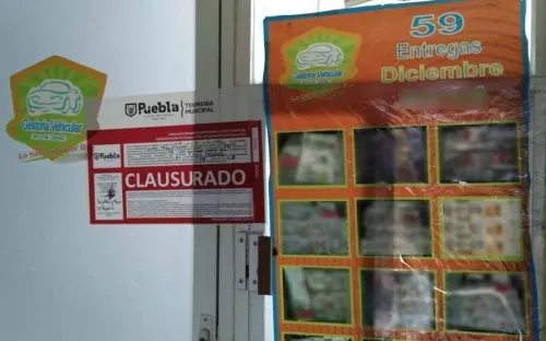 Efectuaron SSC de Puebla y Tesorería municipal operativo contra comercios irregulares