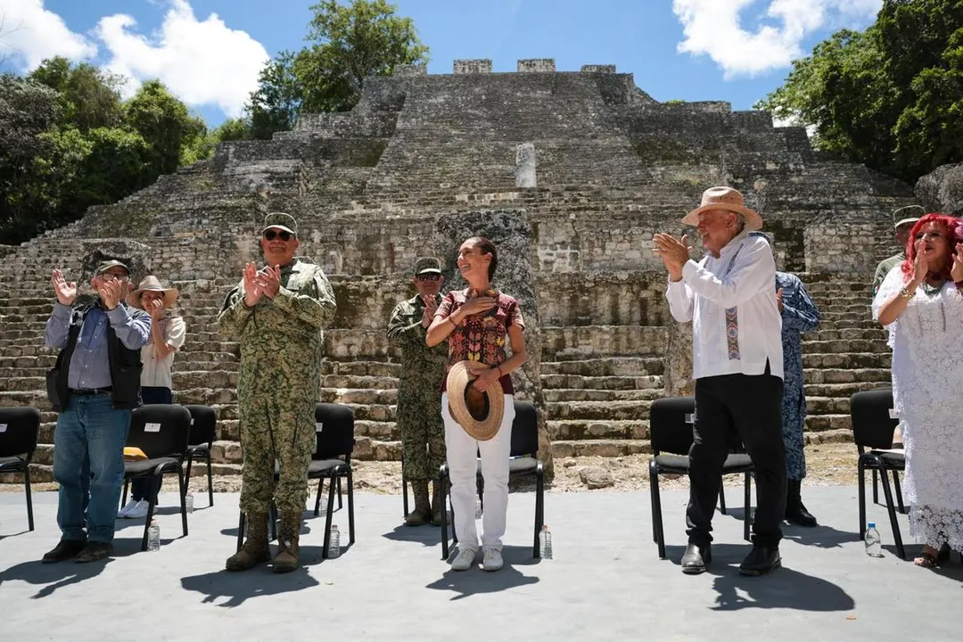 Claudia Sheinbaum Gira Calakmul