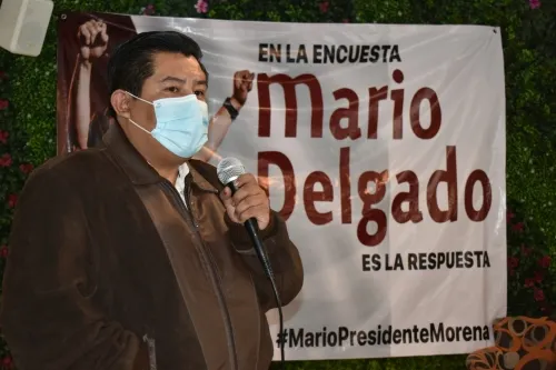 Movimiento Nacional por la Esperanza refrenda su apoyo a Mario Delgado