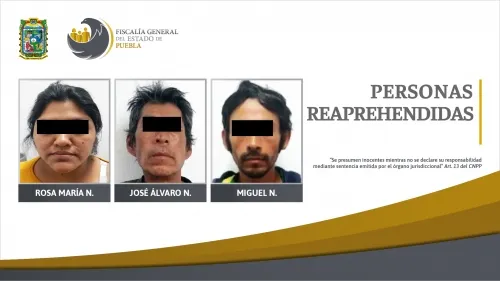 Reaprehensión de tres personas por incumplir requerimientos judiciales