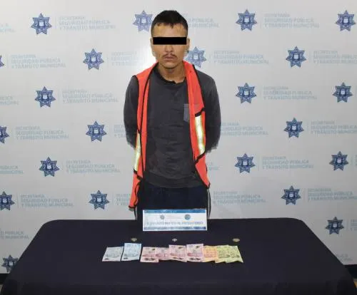 Detiene Policía Municipal a probable asaltante