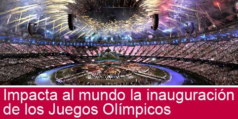 Impacta al mundo la inauguración de los Juegos Olímpicos 2012