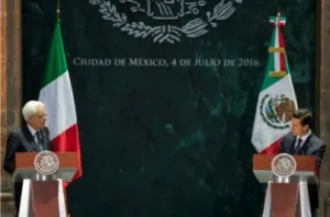 México e Italia buscan ampliar nivel de cooperación y comercio