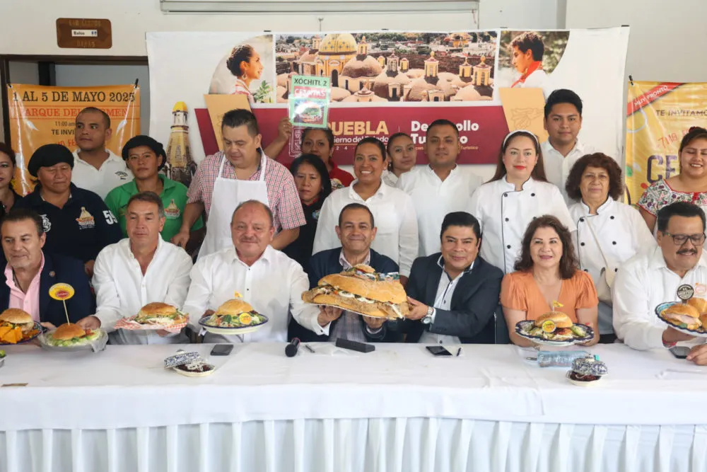 Cemitas de cocodrilo y jabalí, la apuesta del Festival de la Cemita Poblana 2025