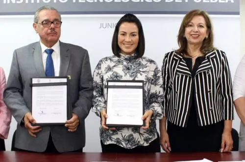 IPM firma convenio de colaboración con el instituto tecnológico de puebla a favor de las poblanas