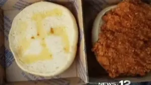 Ponen esvástica de mantequilla en hamburguesas de McDonald’s