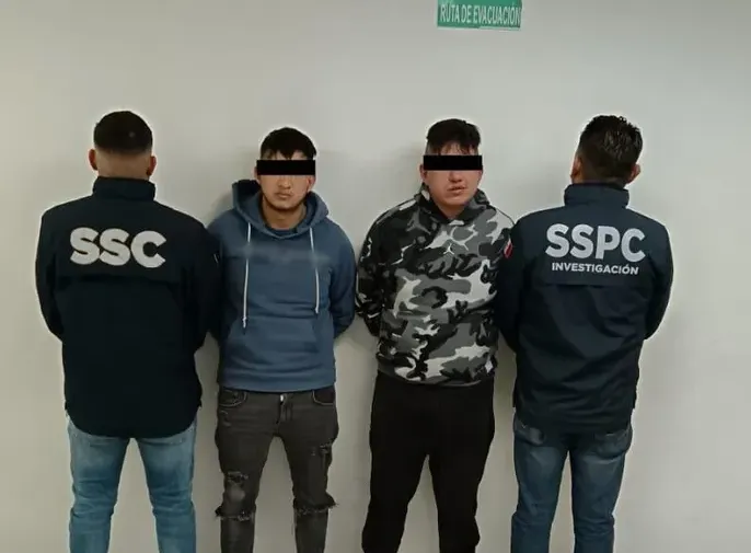 Elementos de la SSC y FGJ de la CDMX detuvieron a dos líderes de una organización criminal en Guerrero