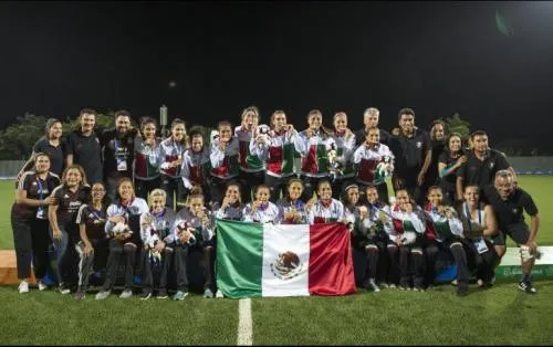 México, bicampeón centroamericano en futbol femenil