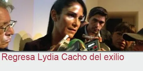 Regresa Lydia Cacho del exilio