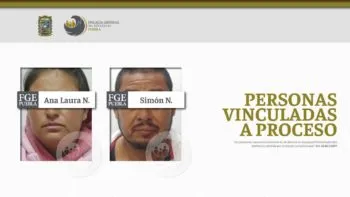 Pareja vinculada a proceso por privar de la libertad a una familia