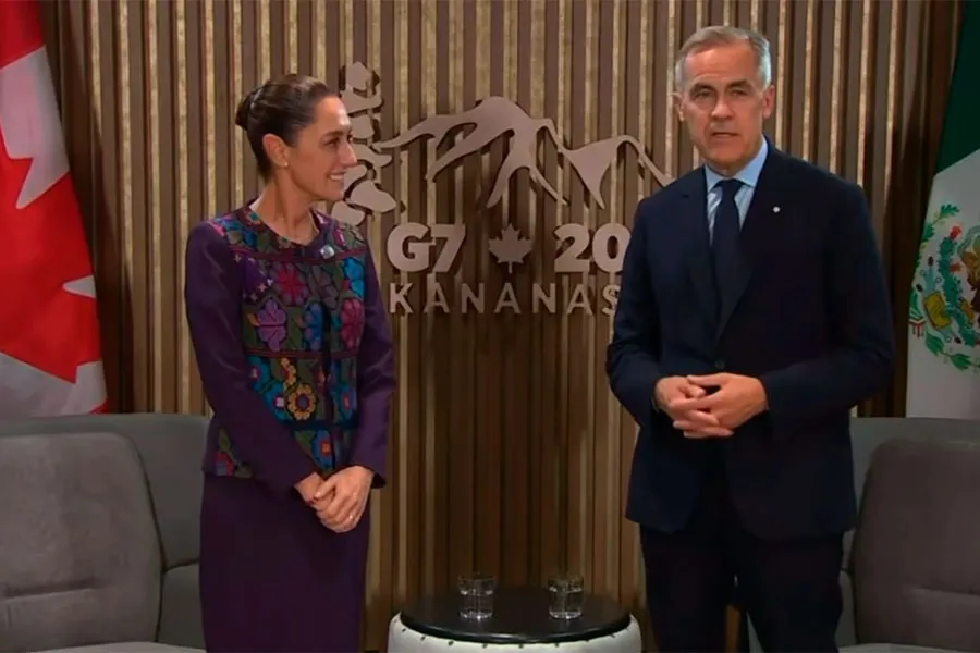 Sheinbaum Reunion Mark Carney