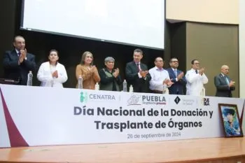 Puebla, cuarto lugar en donación de órganos: Secretaría de Salud
