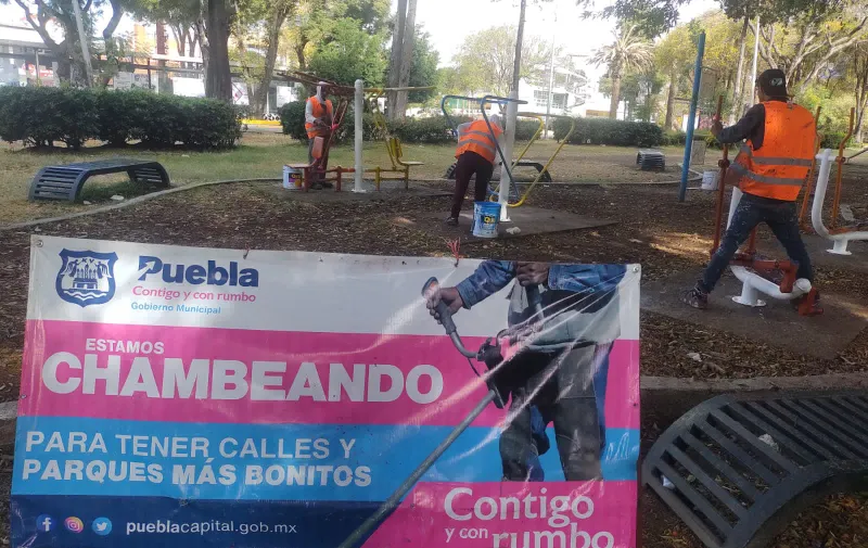 Mantenimiento a parques
