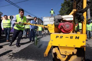 Comuna anuncia ampliación presupuestal para etapa de bacheo