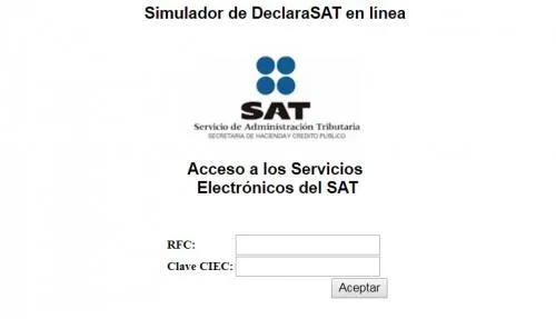 Publican simulador de declaración anual