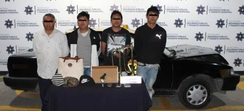 Desarticuló Policía Municipal de Puebla a banda posiblemente dedicada al robo a transporte público