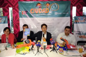 Recibirán 16 mil alumnos de San Pedro mochila y útiles gratuitos