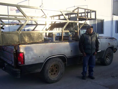 Lo sorprenden robando acero, ya fue detenido
