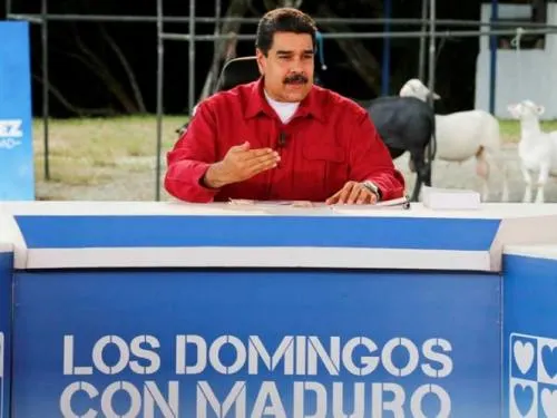 Maduro lanza reto a opositor y asegura que va por reelección