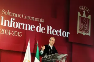 Rinde rector UPAEP informe de labores 2014-2015