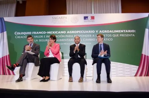 Refuerzan México y Francia cooperación en sector agroalimentario y combate al cambio climático