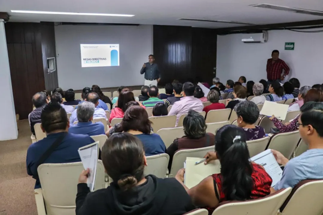 Secretaría de Gobernación Municipal capacita a integrantes de nuevas mesas directivas