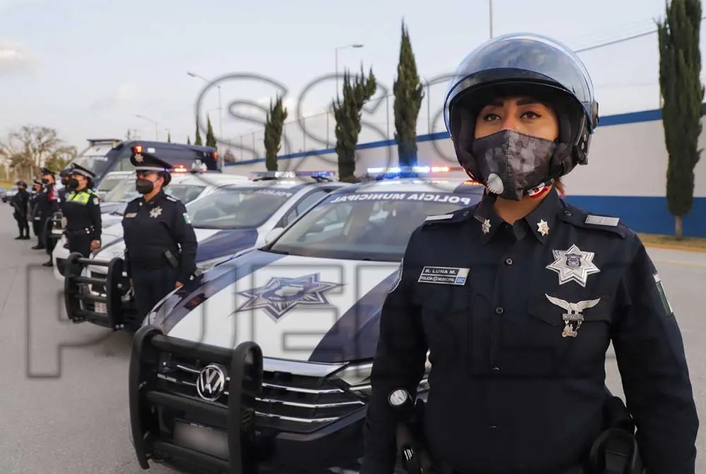 Reportó policía municipal de Puebla la detención de más de 100 personas