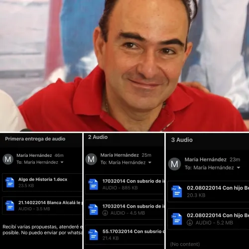 En audios, exhiben presuntos acuerdos de Jorge Estefan Chidiac