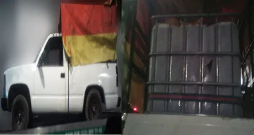 Recupera SSPTM mil 800 litros de combustible presuntamente robado