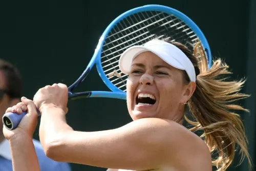 Por lesión, María Sharapova abandona Wimbledon
