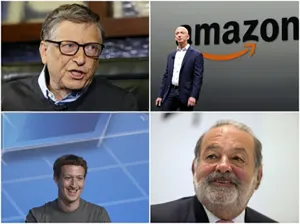 Ocho hombres poseen la mitad de toda la riqueza mundial
