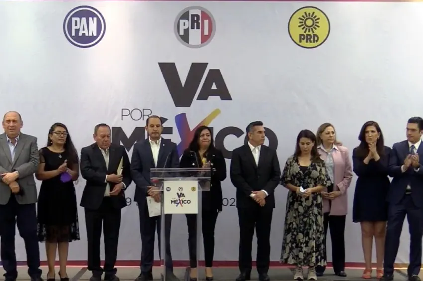 PAN, PRI y PRD piden crear en el Congreso una comisión especial para investigar la injerencia del crimen organizado en el Estado mexicano: Alejandro Moreno