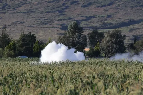 Fuga de gas LP por toma clandestina mantiene cerrada la autopista Puebla-Orizaba