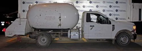 Aseguró SSPTM tres pipas posiblemente utilizadas para almacenar y transportar gas LP