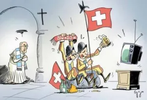 Vaticano ?bromea? con juego mundialista Argentina-Suiza