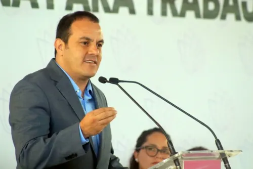 Cuauhtémoc Blanco no descarta aspirar a la presidencia en 2024