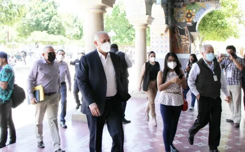Reaparece titular de SSP, Raciel López; sostiene reunión con edil de Tehuacán