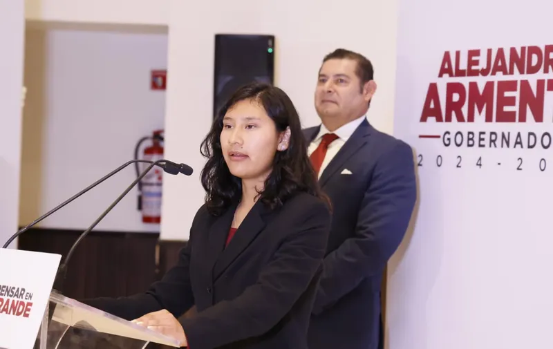 "Aquí cabemos todas y todos": Lucero Salas Pérez, joven indígena de Canoa, símbolo de inclusión en Puebla