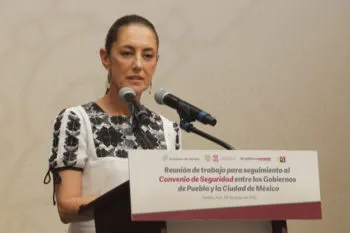 Movimiento Ciudadano denuncia a Claudia Sheinbaum por campaña anticipada en Puebla