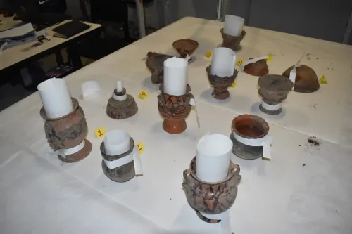 Restaura Secretaría de Cultura 13 piezas artísticas pertenecientes a Ixtacamaxtitlán