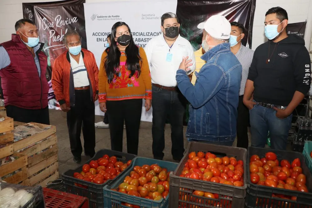 SDR pone a disposición de productores poblanos su bodega de la Central de Abasto de CDMX