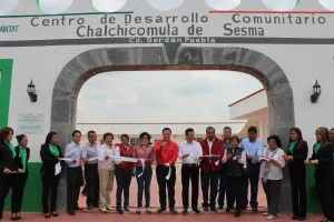 Inaugura Sedatu importantes obras en Ciudad Serdán