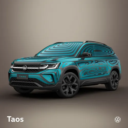 El Nuevo Volkswagen Taos da un adelanto de su imagen en camuflaje