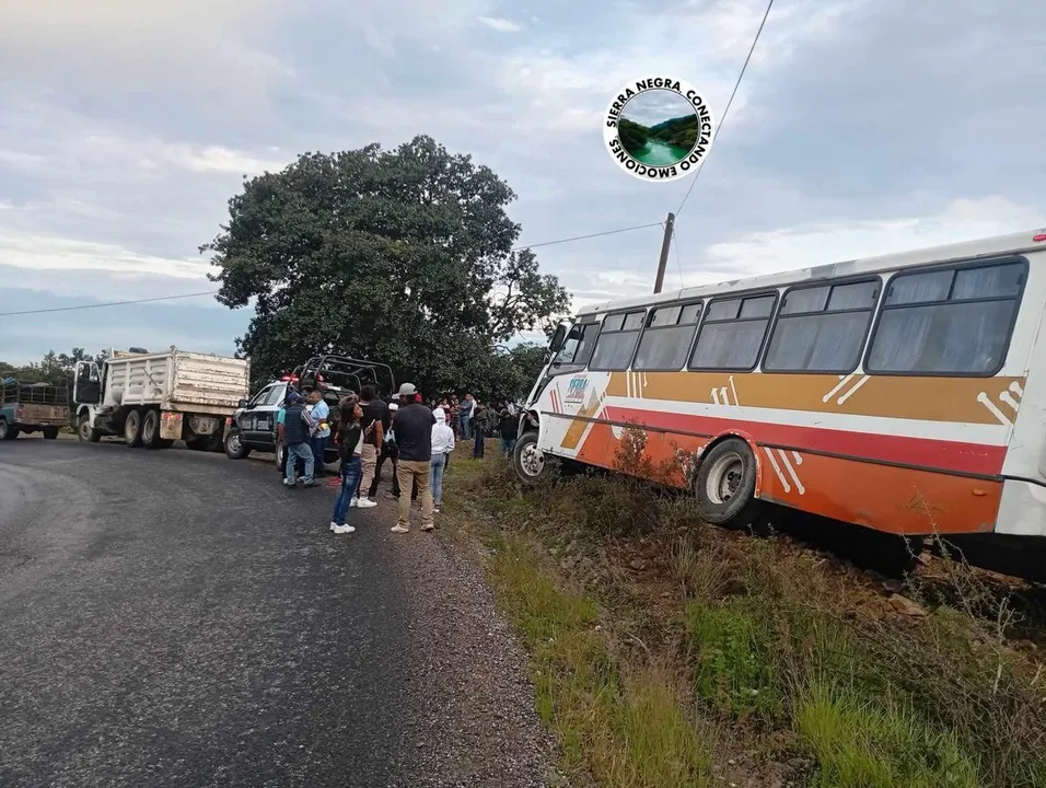 Accidente Bus Sierra Negra