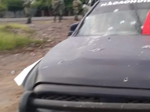 Emboscan y matan a 13 de Policía Michoacán en Aguililla