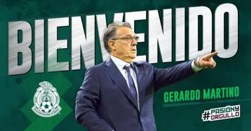 Gerardo Tata Martino fue presentado como Director Técnico de la Selección Mexicana de Fútbol