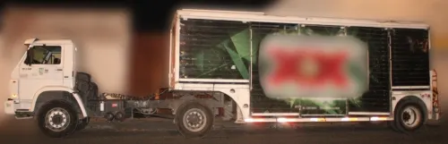 Recuperó policía municipal de Puebla camión cargado con mercancía; hay cuatro personas detenidas