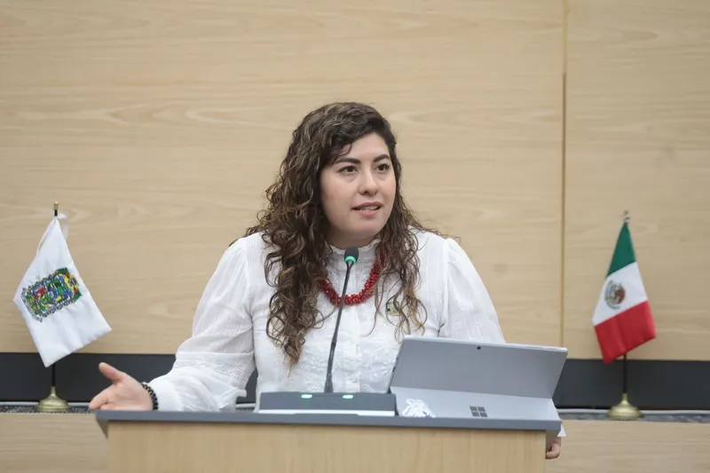 Xel Arianna Hernández García, diputada local de Puebla por el Partido del Trabajo. Foto: Especial